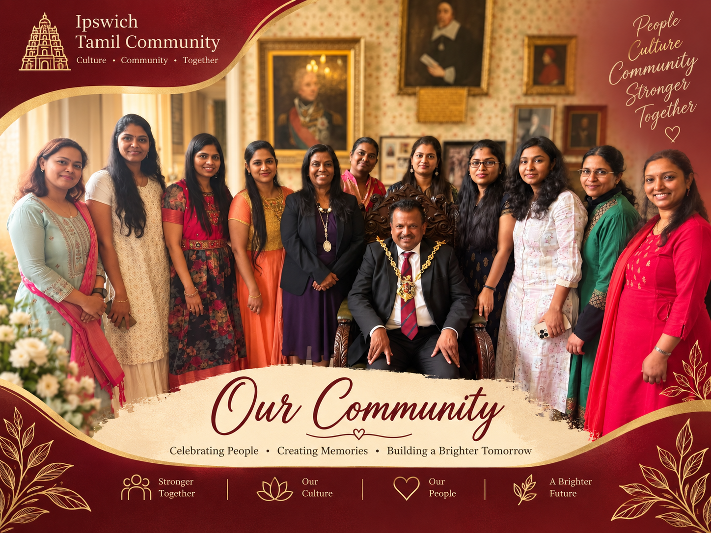 Ipswich Tamil Community Mayor Visit